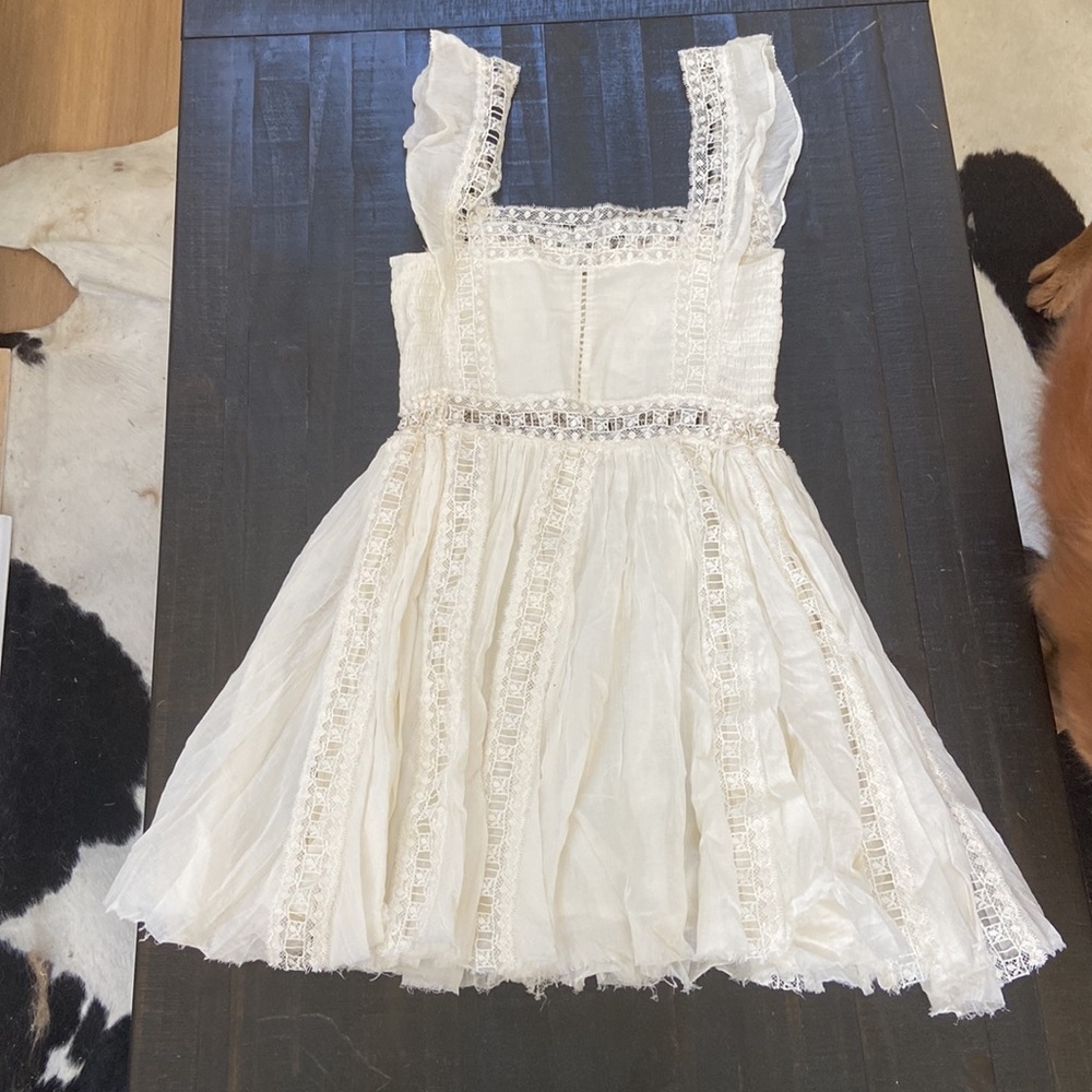 Free People white Boho dress - Picture 6 of 6